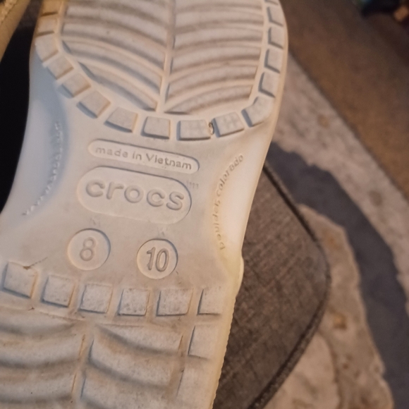 CROCS White Sandals Comfortable and Versatile - Picture 3 of 4